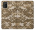 S3294 Army Desert Tan Coyote Camo Camouflage Hülle Schutzhülle Taschen für Samsung Galaxy A03S