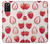 S3481 Strawberry Hülle Schutzhülle Taschen für Samsung Galaxy A03S