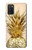 S3490 Gold Pineapple Hülle Schutzhülle Taschen für Samsung Galaxy A03S