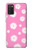 S3500 Pink Floral Pattern Hülle Schutzhülle Taschen für Samsung Galaxy A03S