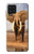 S0310 African Elephant Hülle Schutzhülle Taschen für Samsung Galaxy A22 4G