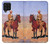 S0772 Cowboy Western Hülle Schutzhülle Taschen für Samsung Galaxy A22 4G