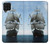 S1096 Sailing Ship in an Ocean Hülle Schutzhülle Taschen für Samsung Galaxy A22 4G