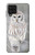 S1566 Snowy Owl White Owl Hülle Schutzhülle Taschen für Samsung Galaxy A22 4G