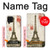 S2108 Eiffel Tower Paris Postcard Hülle Schutzhülle Taschen für Samsung Galaxy A22 4G
