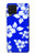 S2244 Hawaiian Hibiscus Blue Pattern Hülle Schutzhülle Taschen für Samsung Galaxy A22 4G