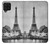 S2350 Old Paris Eiffel Tower Hülle Schutzhülle Taschen für Samsung Galaxy A22 4G