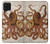 S2801 Vintage Octopus Hülle Schutzhülle Taschen für Samsung Galaxy A22 4G