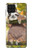 S3138 Cute Baby Sloth Paint Hülle Schutzhülle Taschen für Samsung Galaxy A22 4G