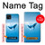 S0843 Blue Whale Hülle Schutzhülle Taschen für Samsung Galaxy A22 5G