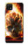 S0863 Hell Fire Skull Hülle Schutzhülle Taschen für Samsung Galaxy A22 5G