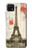 S2108 Eiffel Tower Paris Postcard Hülle Schutzhülle Taschen für Samsung Galaxy A22 5G