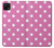 S2358 Pink Polka Dots Hülle Schutzhülle Taschen für Samsung Galaxy A22 5G