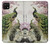 S2773 Peacock Chinese Brush Painting Hülle Schutzhülle Taschen für Samsung Galaxy A22 5G