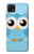 S3029 Cute Blue Owl Hülle Schutzhülle Taschen für Samsung Galaxy A22 5G