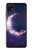 S3324 Crescent Moon Galaxy Hülle Schutzhülle Taschen für Samsung Galaxy A22 5G