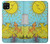 S3435 Tarot Card Moon Hülle Schutzhülle Taschen für Samsung Galaxy A22 5G