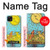 S3435 Tarot Card Moon Hülle Schutzhülle Taschen für Samsung Galaxy A22 5G