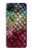 S3539 Mermaid Fish Scale Hülle Schutzhülle Taschen für Samsung Galaxy A22 5G