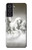 S0933 White Horses Hülle Schutzhülle Taschen für Samsung Galaxy S21 FE 5G