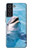 S1291 Dolphin Hülle Schutzhülle Taschen für Samsung Galaxy S21 FE 5G S1291 Dolphin Hülle Schutzhülle Taschen für Samsung Galaxy S21 FE 5G