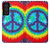S1870 Tie Dye Peace Hülle Schutzhülle Taschen für Samsung Galaxy S21 FE 5G