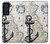 S1962 Nautical Chart Hülle Schutzhülle Taschen für Samsung Galaxy S21 FE 5G