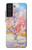 S2450 Van Gogh Peach Tree Blossom Hülle Schutzhülle Taschen für Samsung Galaxy S21 FE 5G