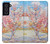 S2450 Van Gogh Peach Tree Blossom Hülle Schutzhülle Taschen für Samsung Galaxy S21 FE 5G