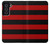 S2638 Black and Red Striped Hülle Schutzhülle Taschen für Samsung Galaxy S21 FE 5G