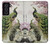 S2773 Peacock Chinese Brush Painting Hülle Schutzhülle Taschen für Samsung Galaxy S21 FE 5G