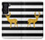 S2794 Black and White Striped Deer Gold Sparkles Hülle Schutzhülle Taschen für Samsung Galaxy S21 FE 5G