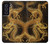 S2804 Chinese Gold Dragon Printed Hülle Schutzhülle Taschen für Samsung Galaxy S21 FE 5G