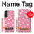 S2858 Pink Flamingo Pattern Hülle Schutzhülle Taschen für Samsung Galaxy S21 FE 5G