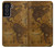 S2861 Antique World Map Hülle Schutzhülle Taschen für Samsung Galaxy S21 FE 5G