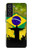 S2981 Brazil Football Soccer Hülle Schutzhülle Taschen für Samsung Galaxy S21 FE 5G