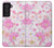 S3036 Pink Sweet Flower Flora Hülle Schutzhülle Taschen für Samsung Galaxy S21 FE 5G
