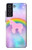 S3070 Rainbow Unicorn Pastel Sky Hülle Schutzhülle Taschen für Samsung Galaxy S21 FE 5G
