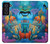 S3227 Underwater World Cartoon Hülle Schutzhülle Taschen für Samsung Galaxy S21 FE 5G