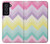 S3514 Rainbow Zigzag Hülle Schutzhülle Taschen für Samsung Galaxy S21 FE 5G
