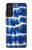 S3671 Blue Tie Dye Hülle Schutzhülle Taschen für Samsung Galaxy S21 FE 5G