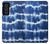 S3671 Blue Tie Dye Hülle Schutzhülle Taschen für Samsung Galaxy S21 FE 5G
