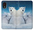 S0285 Polar Bear Family Arctic Hülle Schutzhülle Taschen für Samsung Galaxy Xcover 5