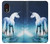 S1130 Unicorn Horse Hülle Schutzhülle Taschen für Samsung Galaxy Xcover 5
