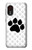 S2355 Paw Foot Print Hülle Schutzhülle Taschen für Samsung Galaxy Xcover 5