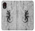 S2446 Gecko Wood Graphic Printed Hülle Schutzhülle Taschen für Samsung Galaxy Xcover 5