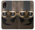S2645 Vintage Brown Goggles Motorcycle Helmet Hülle Schutzhülle Taschen für Samsung Galaxy Xcover 5