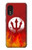 S2803 Fire Red Devil Spear Symbol Hülle Schutzhülle Taschen für Samsung Galaxy Xcover 5