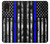 S3244 Thin Blue Line USA Hülle Schutzhülle Taschen für Samsung Galaxy Xcover 5