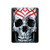 S0223 Vampire Skull Tattoo Hülle Schutzhülle Taschen für iPad Pro 12.9 (2022, 2021, 2020, 2018), iPad Air 13 (2025, 2024)